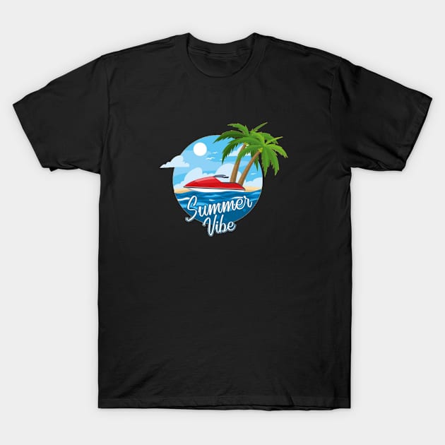 Summer Vibe T-Shirt by equiliser